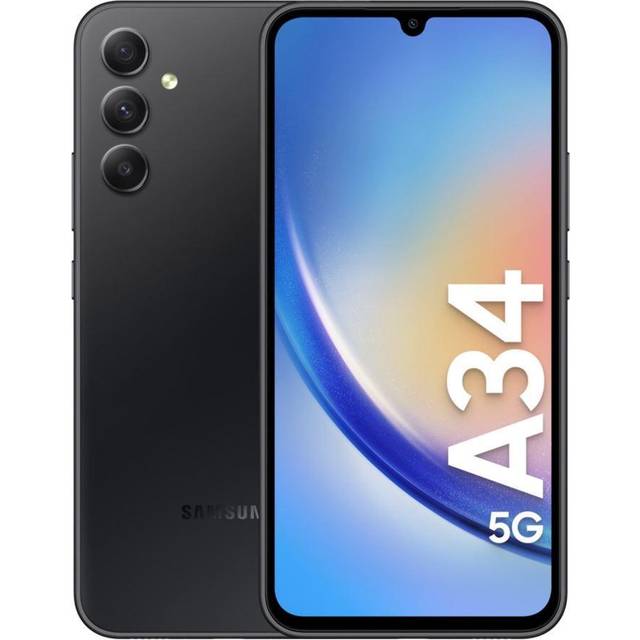 Samsung Galaxy A34 (A346E DSN) (128GB+6GB, Awesome Silver)