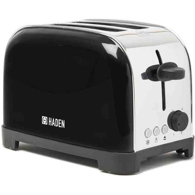 Haden Iver 2 Slice Toaster - Black, Black