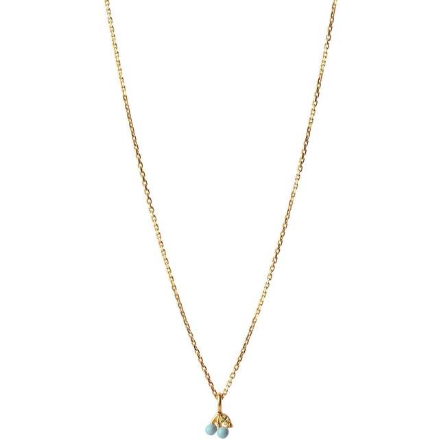 ENAMEL COPENHAGEN Cherry Necklace |Guld |One Size