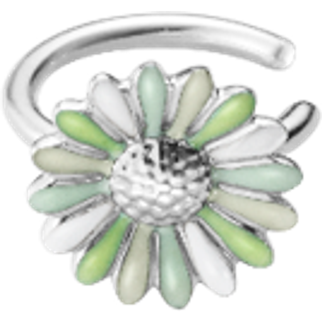 Öronmanschett daisy silver