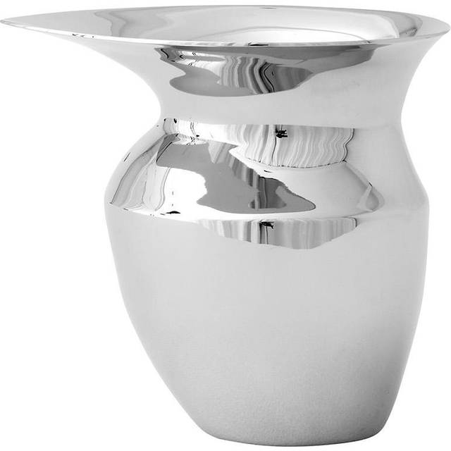 Audo - Etruscan Milk Jug H 10.5 cm - edelstahl/poliert/H x Ø: 10.5x8.2cm - stainless steel (10.0 x &#8960;8.8cm)