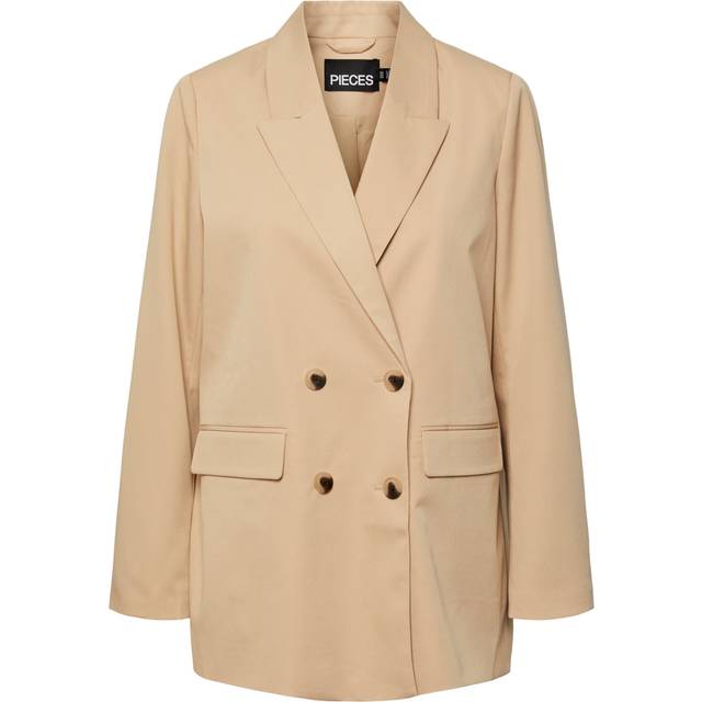 Pieces dame blazer PCTHELMA - Irish Cream