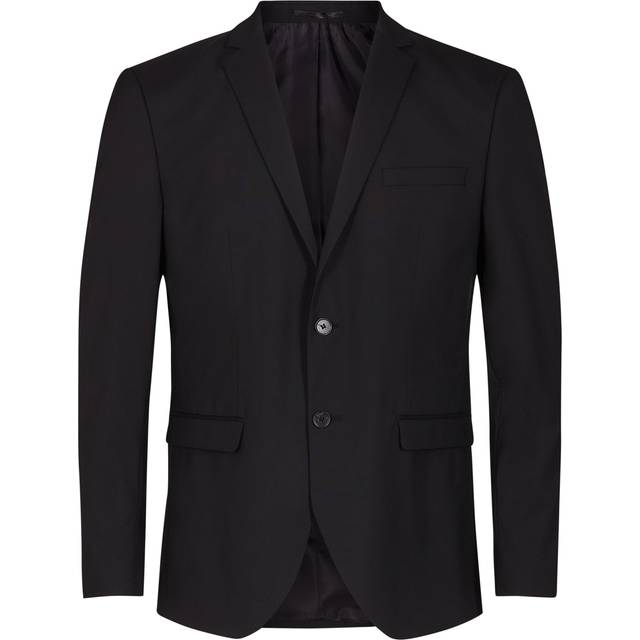 SELECTED HOMME Man Blazer Slim Fit, Svart (Black), 98