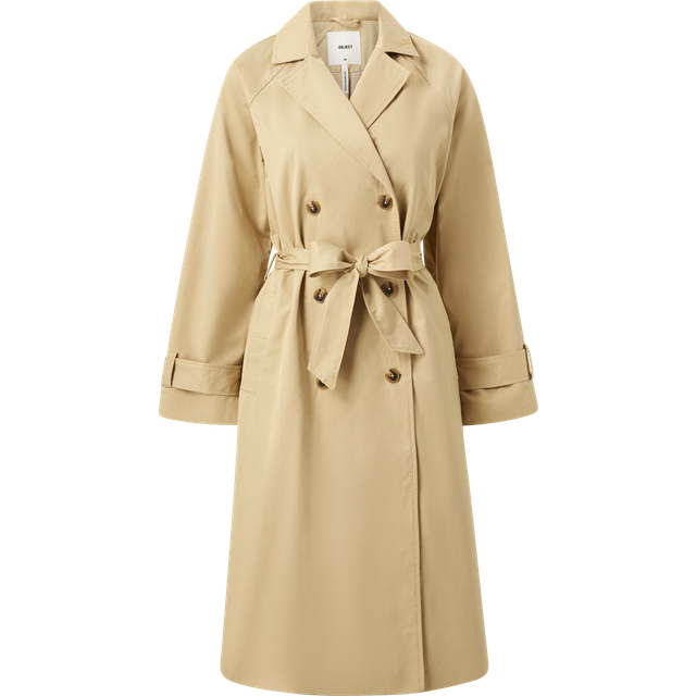 Object dam Objclara Keily Trench Coat Noos trenchcoat, Humus, 38