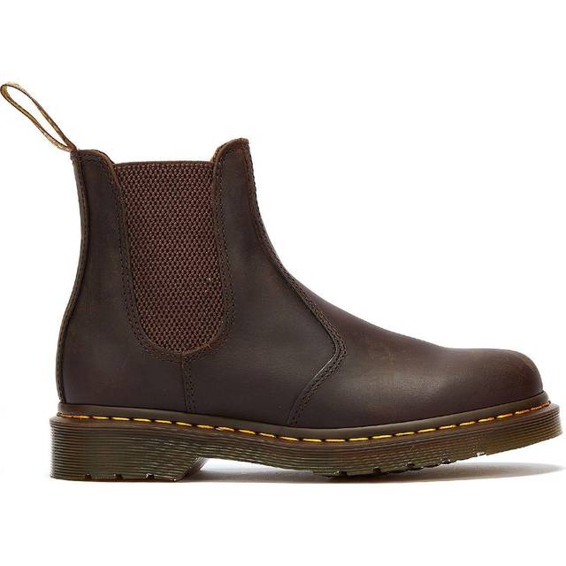 Dr. Martens Blandad Chelsea Boot, Mörkbrun galen häst, 36 EU