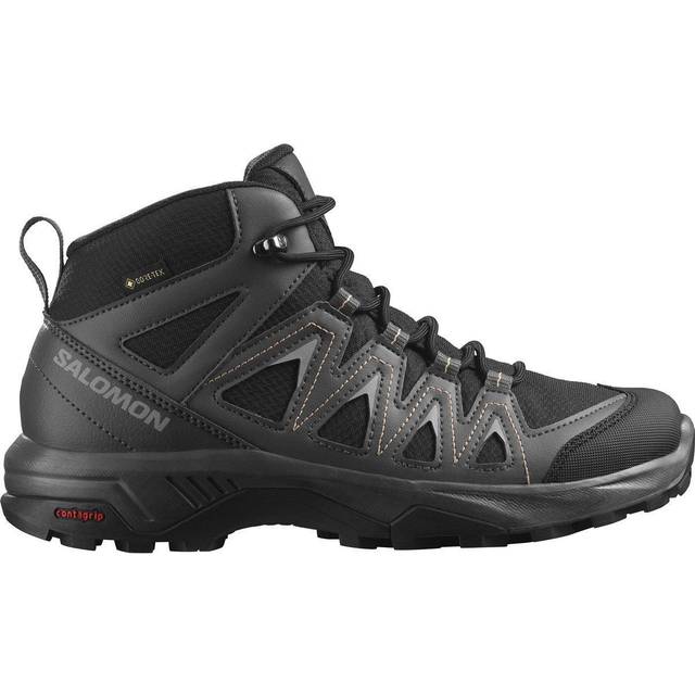 Salomon Hiking Trekking Shoes X BRAZE MID WOMEN Blaze Mid cm GORE-TEX (X Gore-Tex) Women's Black/Magnet/Hazelnut 23.5