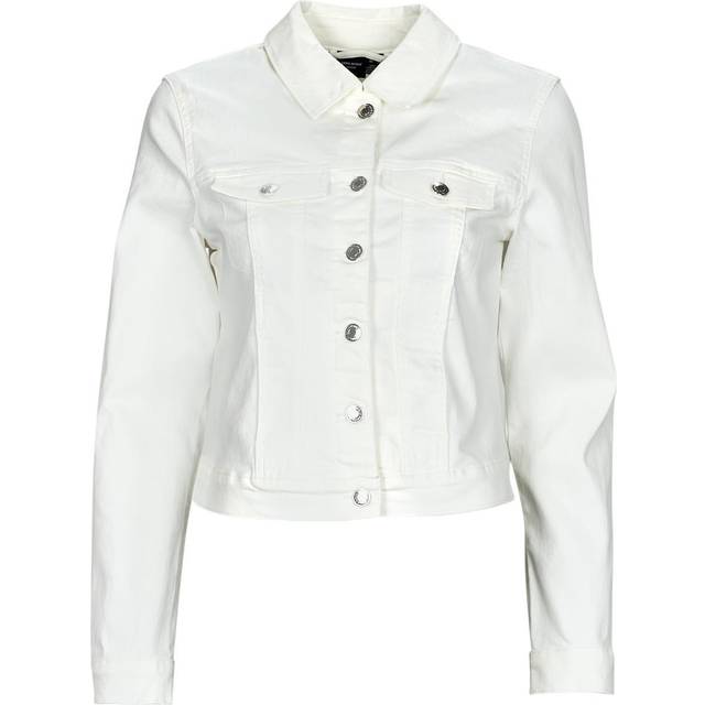 Vero Moda  Denim jacket VMLUNA LS SLIM DNM JACKET MIX GA NOOS  - EU XXL - White - EU XXL