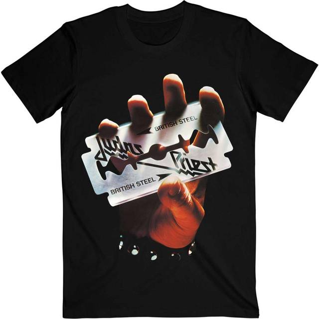 Judas Priest - British Steel - T-Shirt - black - S - 100% Cotton,Jersey