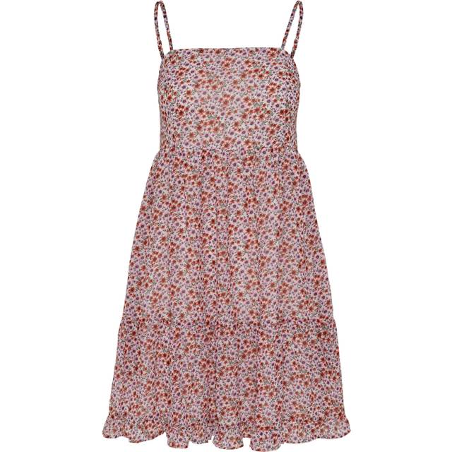Only Cloud Dancer / Floral Ann Star Singlet Dress Dress - M