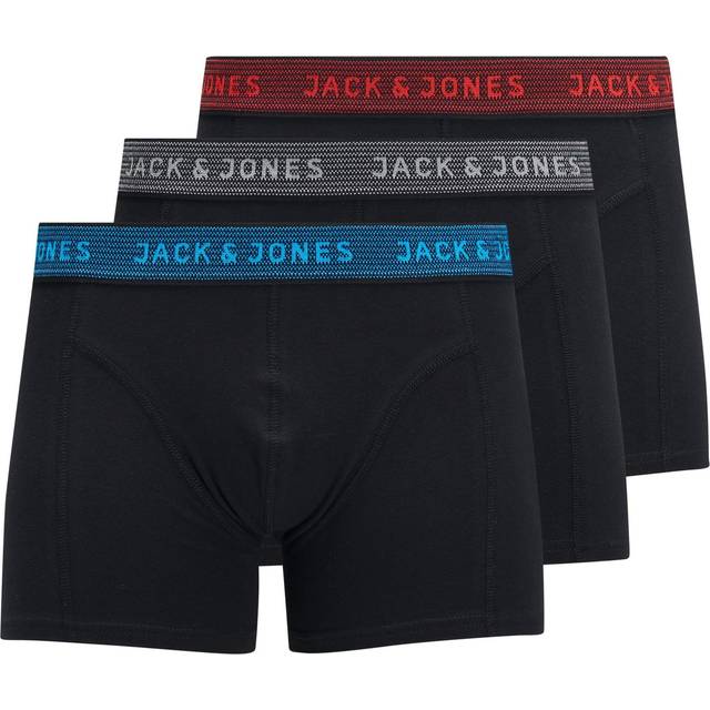 Set of 3 children's boxers Jack & Jones waistband - Gris - 12 years