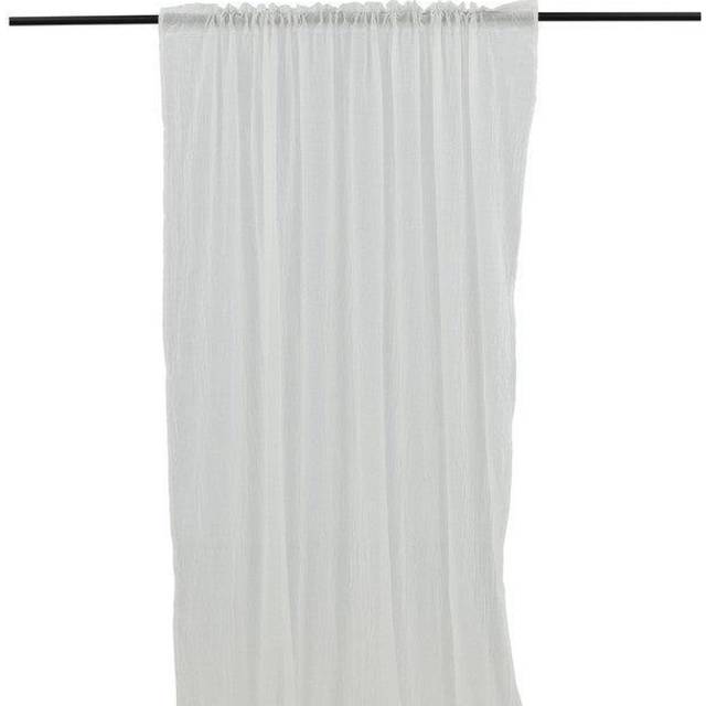 Elena Gardinlängd 2-Pack Mörkgrå 135x290