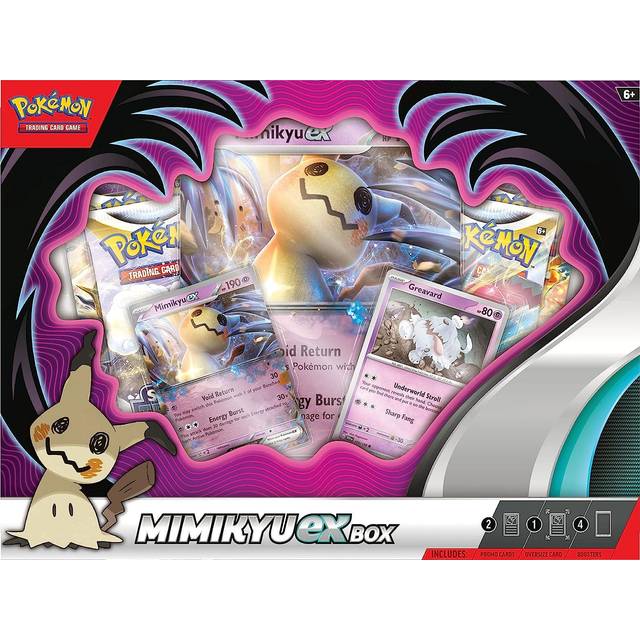 Pokemon ex Box: Mimikyu ex (2023) (4 Boosters)