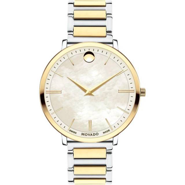 Movado Watch Ultra Slim Ladies - White
