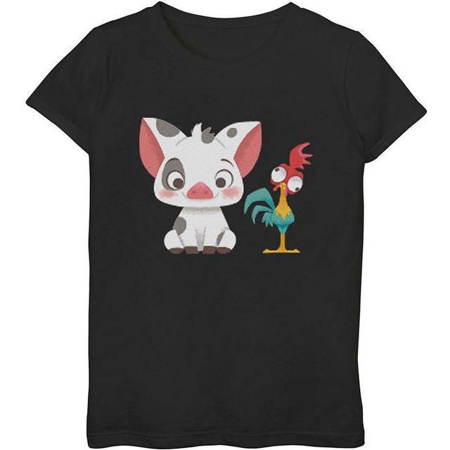 Disney Flickor Moana Beach Buds T-shirt T-shirt, svart, XS, svart, XS