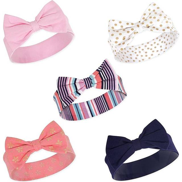 Little Treasure Baby Girl Cotton Headbands  Sparkle Stripe  One Size