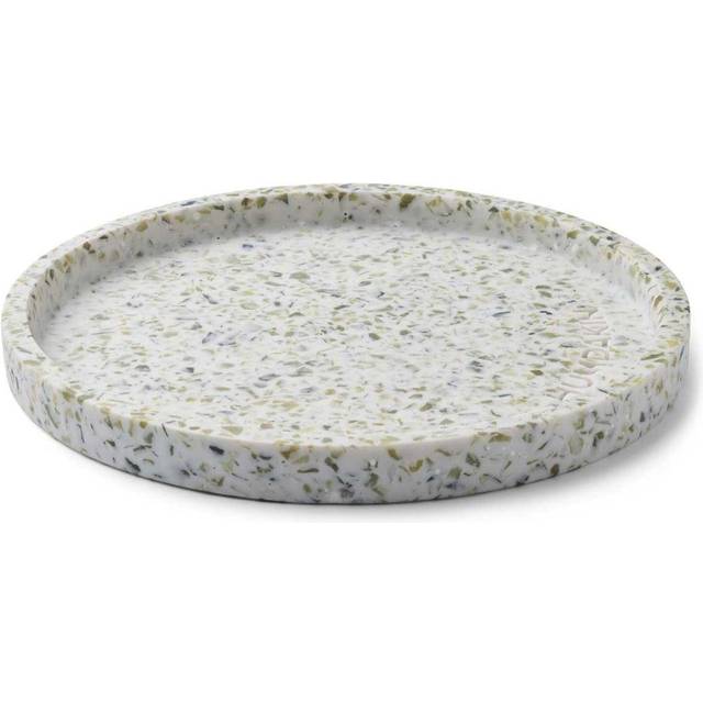 Humdakin Humdakin Terrazzo rund tray Ø20 cm Green-white