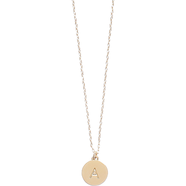 Kate Spade New York D Mini Pendant, guld