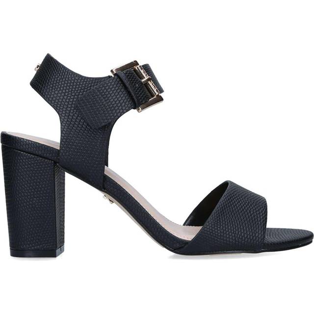 Carvela Sadie Heel  - Black Block Heel Sandals