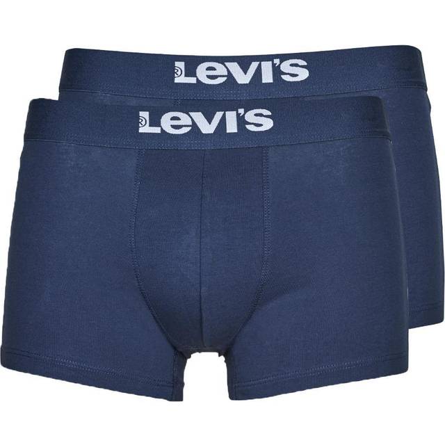 Levi's® enfärgade herrkalsonger – 2 pack - Blå / Navy - L
