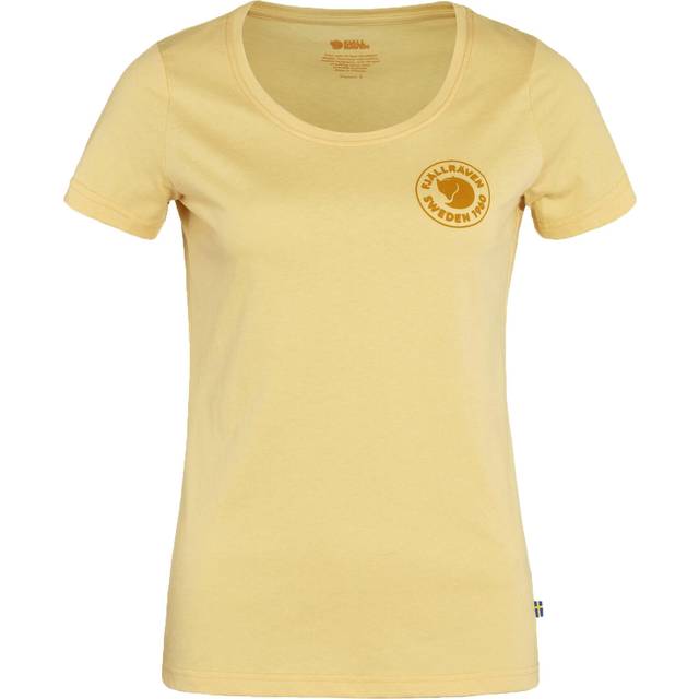 Fjällräven Women's 1960 Logo T-shirt Dam Storlek M Färg beige