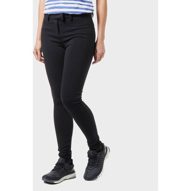Women's Water Resistant Walking Leggings, Black - 8