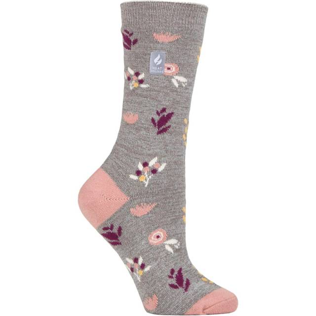 (Black / Tonal (Nicosia)) Heat Holders Ultra Lite - Ladies Thin Lightweight Casual Thermal Socks