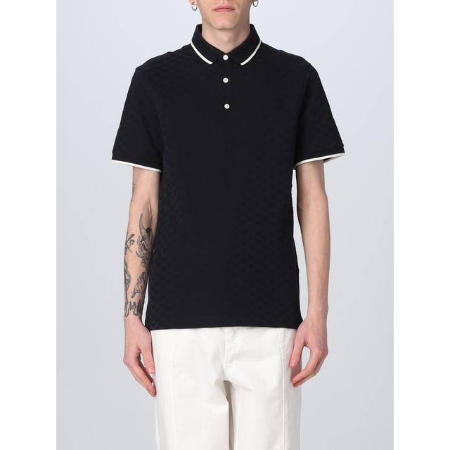 EMPORIO ARMANI NAVY BLUE POLO SHIRT