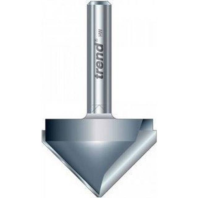 Trend 11/3 X 1/2 Tct V-groove Cutter 45° 9.2 X 19.1mm Tre11312tc