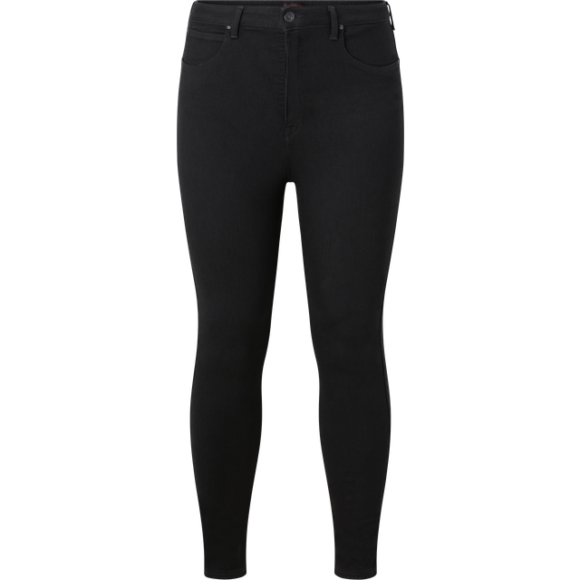 Lee Plus - Jeans Super High Scarlett - Svart