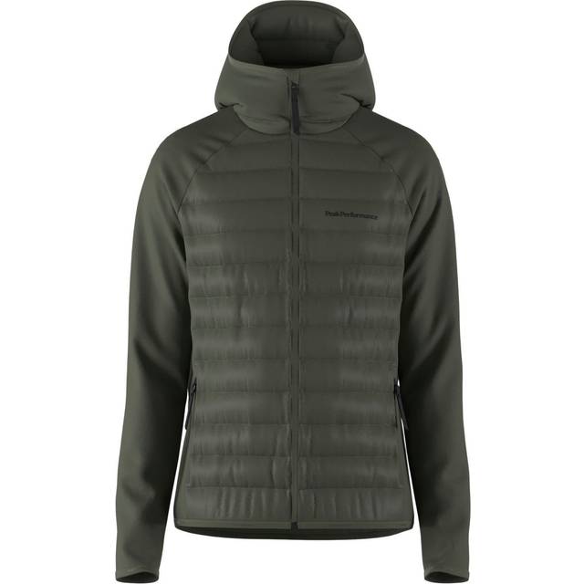 Peak Performance M Down Hybrid Hood Jacketpine Need Herr Termojackor Stl. L - Från Magasin - Pine Needle (L)