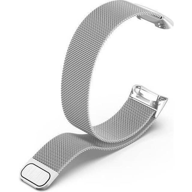 Milanese Loop-armband till Fitbit Charge 5 / 6- Silver