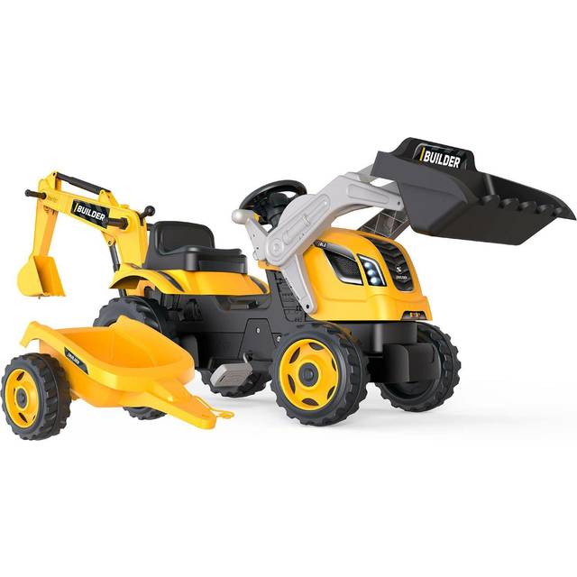 Smoby Builder Maxx Tractor & Trailer