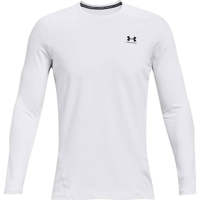 Fitted crew-neck jersey Under Armour ColdGear® - Blanc