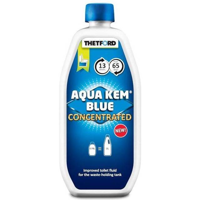 Thetford 30619CX Aqua Kem koncentrerad blå toalettvätska, 780 ml