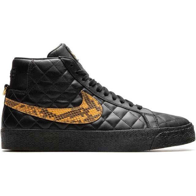 Nike x Supreme Zoom SB Blazer Mid QS 'Black Snakeskin' DV5078-001 - BLACK