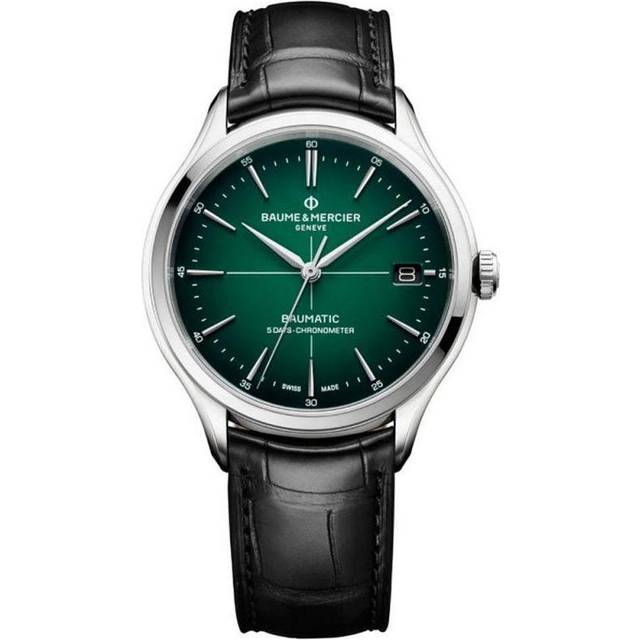 Baume & Mercier Mens Clifton Watch BM0A10592 - Green