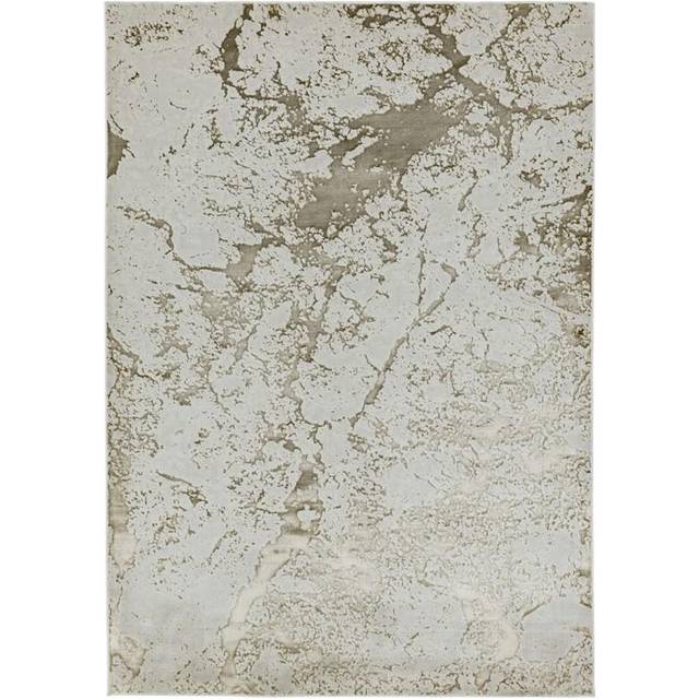 Beige Rug with Marble Effect - 230 x 160 cm - Strata - Aurora