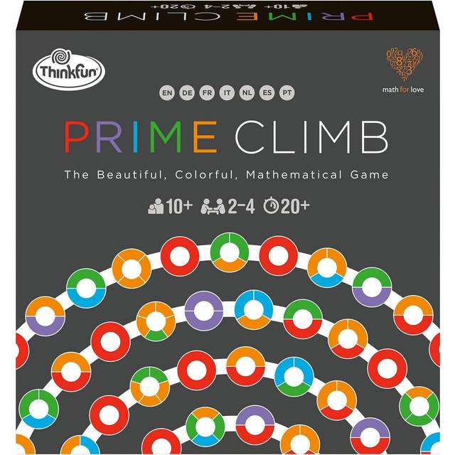 Prime Climb Challenge Logic Brain Game and STEM Toy for Kids & Adults Age 10 Years Up Amazon Exclusive