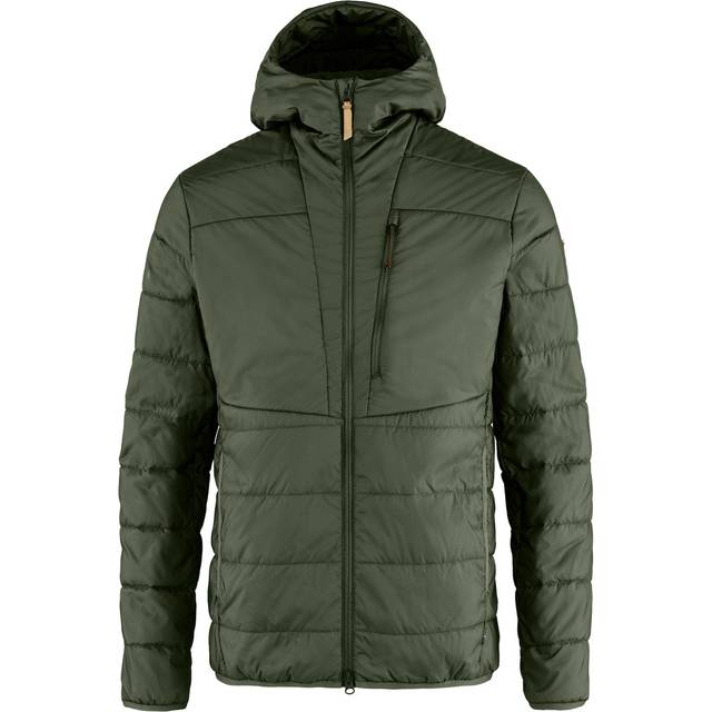 Fjällräven Keb Padded Hoodie Syntetjacka Herr Storlek L Färg orange