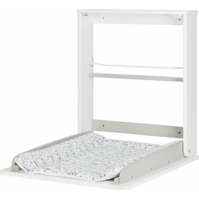 Plouf Compact Wall-Mounted Changing Table - White - ONE SIZE
