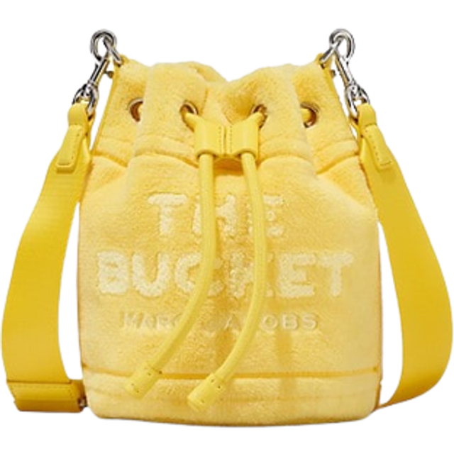 The Bucket Bag Terry Crossbody Bag Purse - Yellow