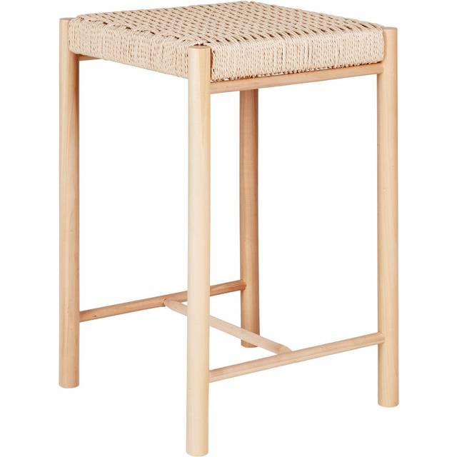 Abano Counterstol med naturflet sæde