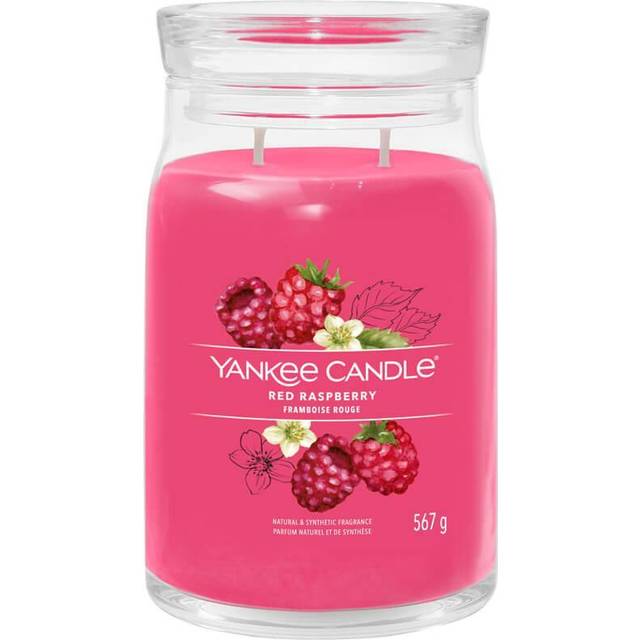 Yankee Candle Signature Large Candle Red Raspberry 567 g