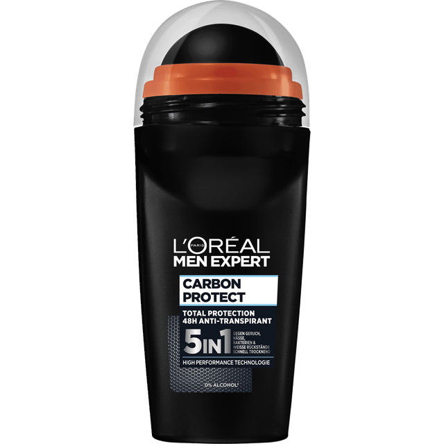 L'Oréal Paris Men Expert Pleje Deodoranter Carbon Protect Deodorant Roll-On 4in1