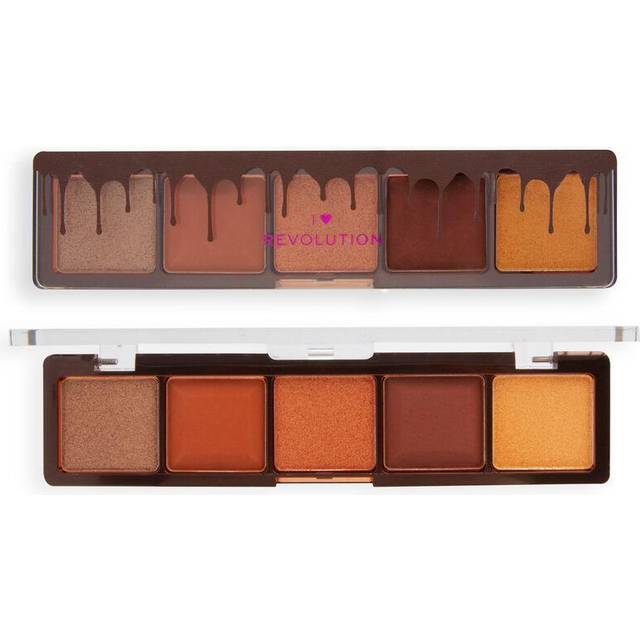 I Heart Revolution Mini Chocolate Eyeshadow Palette Chocolate Fudge