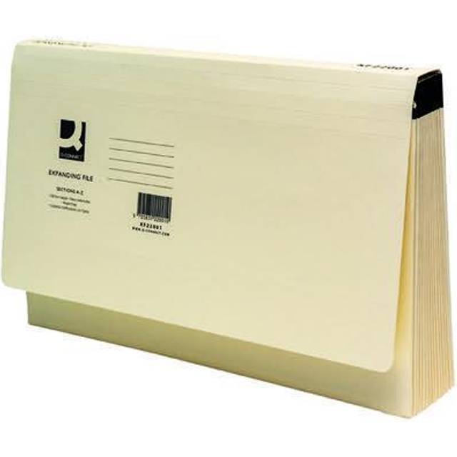 Q-Connect Expanding File Foolscap A-Z Manilla Ref KF22001