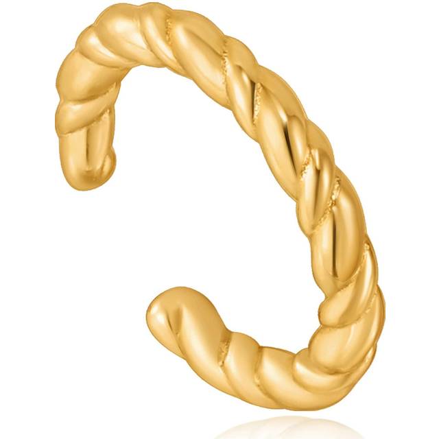 Gold Rope Ear Cuff E036-06G