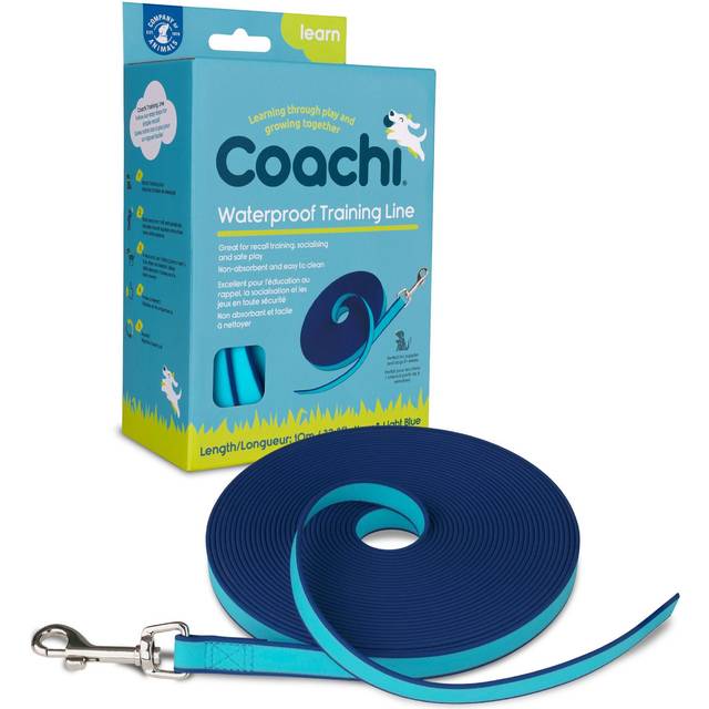 Coachi Waterproof Training Line For Dogs Navy/Light Blue 10m