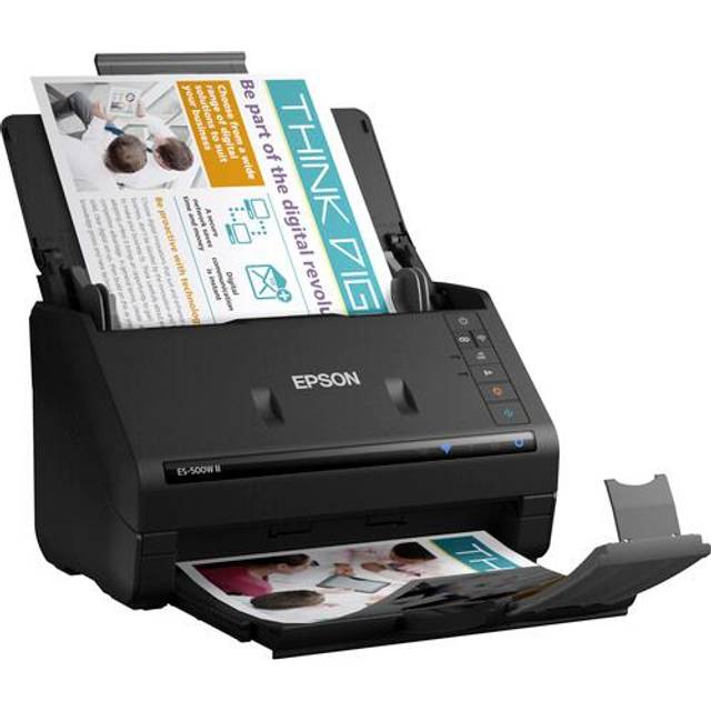 Epson - WorkForce ES-500WII Duplex scanner