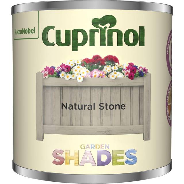 Cuprinol Garden Shades Matt Wood Treatment - Natural Stone - 125ml